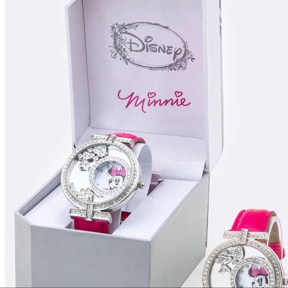 Minnie mouse brand watches(ladies)with pink band